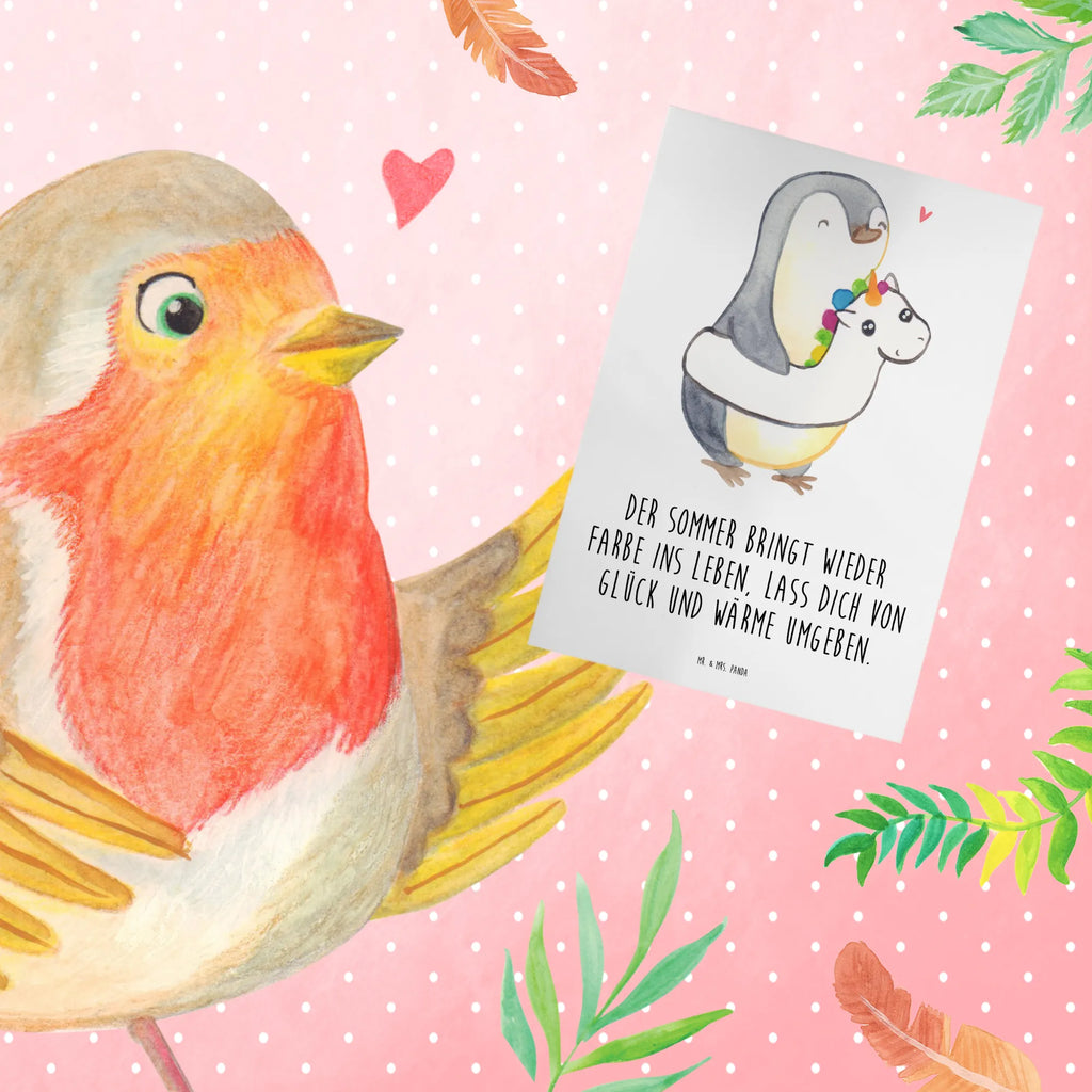 Greetings card Der Sommer bringt wieder Farbe ins Leben, lass dich von Glück und Wärme umgeben. Klappkarte, Glückwunschkarte, Grußkarte, Karte, Geburtstagskarte, Hochzeitskarte, Einladungskarte, Ansichtskarten, Sommer, Sommermotive, Urlaubsmotive, Produkte für Urlauber, Sommer Produkte