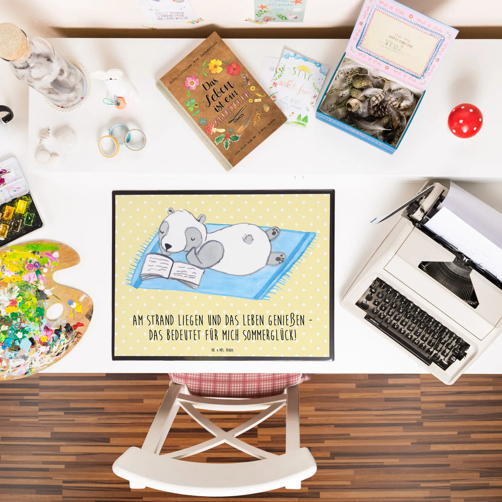 Schreibtischunterlage Sommerglück Büroartikel, Bürobedarf, Schreibtischunterlage Groß, Schreibtisch Unterlagen, Schreibwaren, Schreibtischauflage, Schreibunterlage, Sommer, Sommermotive, Urlaubsmotive, Produkte für Urlauber, Sommer Produkte