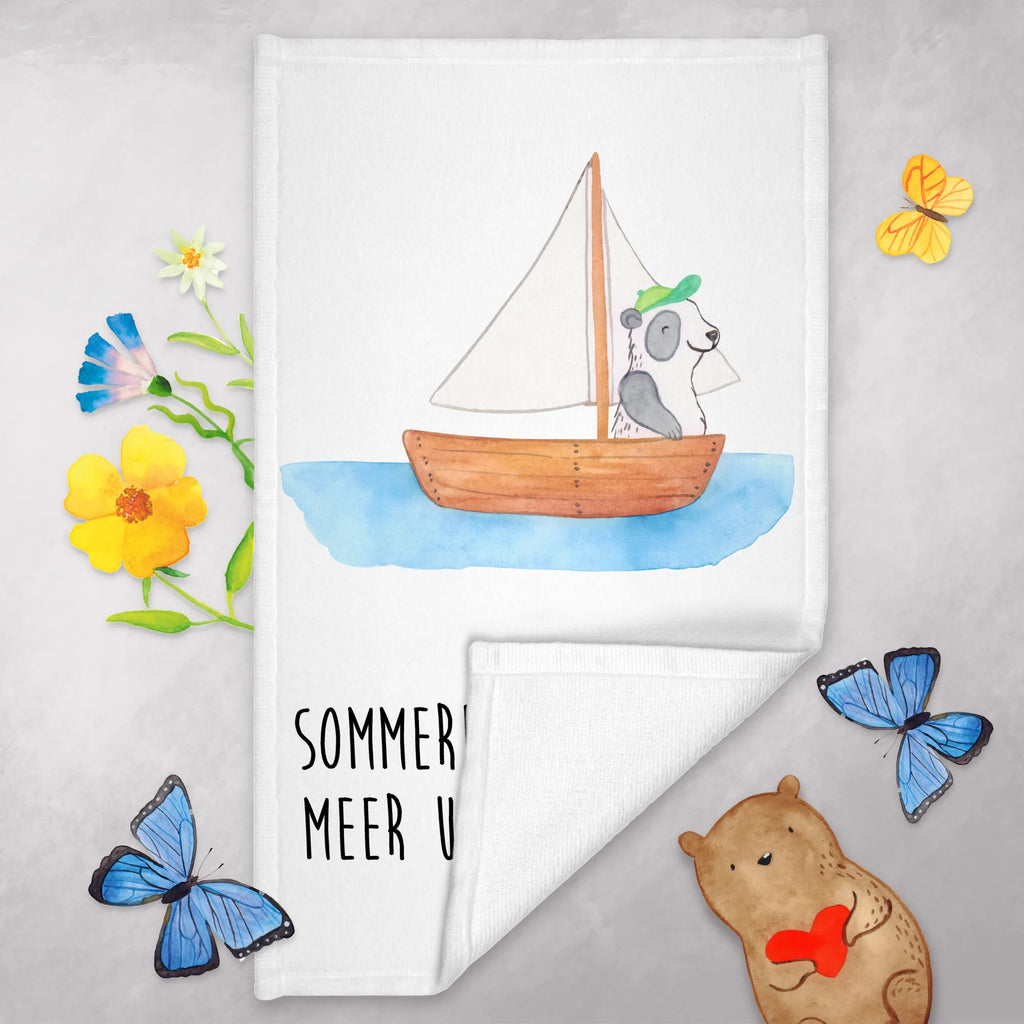 Gästehandtuch Sommerliebe, Summer Vibes, Handtuch Klein, Gästetuch