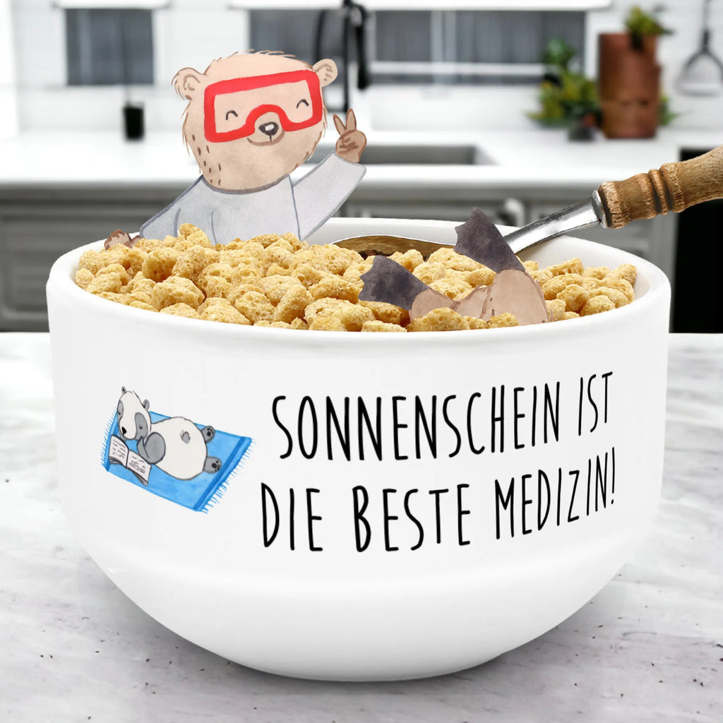 Müslischale Sommer Sonnenschein, Strand, Obstschale, Schüssel
