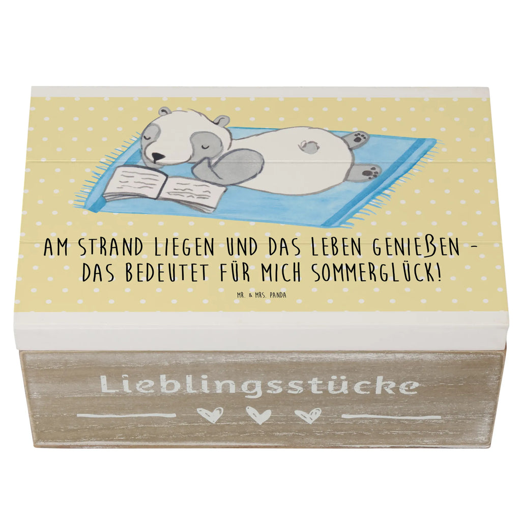 Holzkiste Sommerglück Geschenkbox, Geschenkdose, Holzkiste, Kiste, Aufbewahrungsbox, XXL, Dekokiste, Schatulle, Schatzkiste, Erinnerungskiste, Erinnerungsbox, Truhe, Sommer, Sommermotive, Urlaubsmotive, Produkte für Urlauber, Sommer Produkte