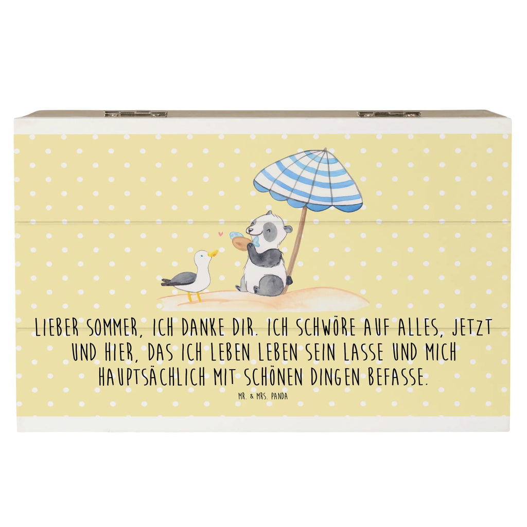 Wooden chest Lieber Sommer, ich danke dir. Ich schwöre auf alles, jetzt und hier, das ich Leben leben sein lasse und mich hauptsächlich mit schönen Dingen befasse. Aufbewahrungsbox, Dekokiste, Geschenkbox, Truhe, Holzkiste, Geschenkdose, Erinnerungsbox, Schatzkiste, Kiste, XXL, Erinnerungskiste, Schatulle, Sommer, Sommermotive, Urlaubsmotive, Produkte für Urlauber, Sommer Produkte