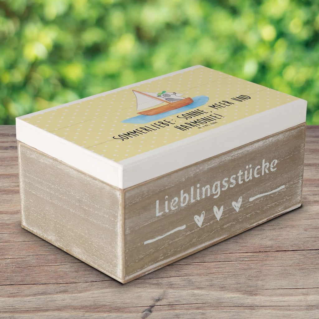 Holzkiste Sommerliebe Schatzkiste, Dekokiste, Erinnerungskiste, Erinnerungsbox, Holzkiste, Geschenkbox, Schatulle, Kiste, Geschenkdose, Aufbewahrungsbox, Truhe, XXL, Sommer, Sommermotive, Urlaubsmotive, Produkte für Urlauber, Sommer Produkte