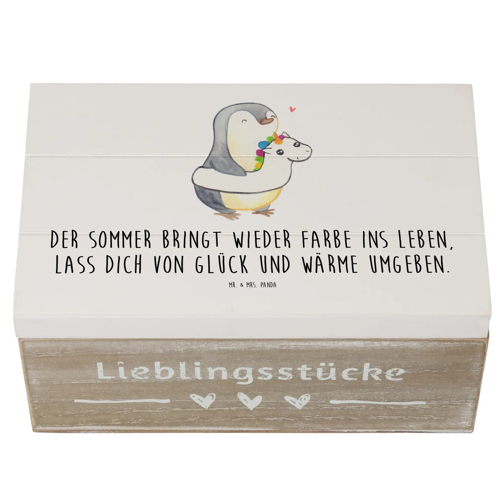 Holzkiste Sommerfarben Aufbewahrungsbox, Erinnerungskiste, Dekokiste, Schatzkiste, XXL, Geschenkdose, Holzkiste, Truhe, Erinnerungsbox, Geschenkbox, Kiste, Schatulle, Sommer, Sommermotive, Urlaubsmotive, Produkte für Urlauber, Sommer Produkte