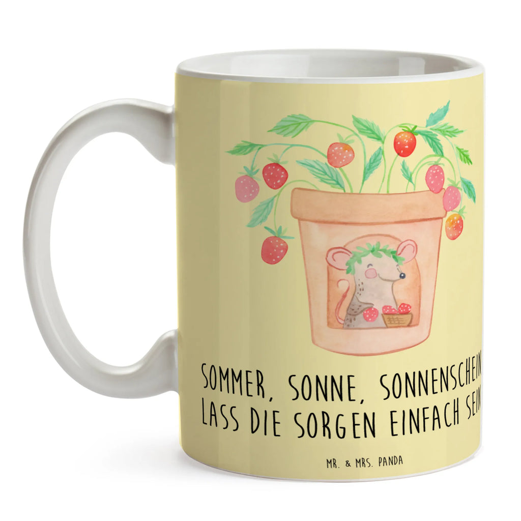 Mug Sommer, Sonne, Sonnenschein, lass die Sorgen einfach sein! Teetasse, Keramiktasse, Porzellantasse, Tasse, Kaffeetasse, Tasse mit Motiven, Tasse mit Zitaten, Bürotasse, Geschenktasse, Sommer, Sommermotive, Urlaubsmotive, Produkte für Urlauber, Sommer Produkte