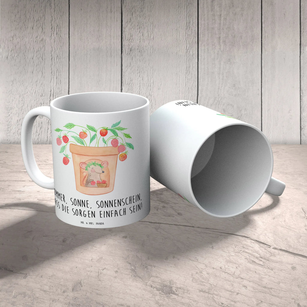 Mug Sommer, Sonne, Sonnenschein, lass die Sorgen einfach sein! Teetasse, Keramiktasse, Porzellantasse, Tasse, Kaffeetasse, Tasse mit Motiven, Tasse mit Zitaten, Bürotasse, Geschenktasse, Sommer, Sommermotive, Urlaubsmotive, Produkte für Urlauber, Sommer Produkte