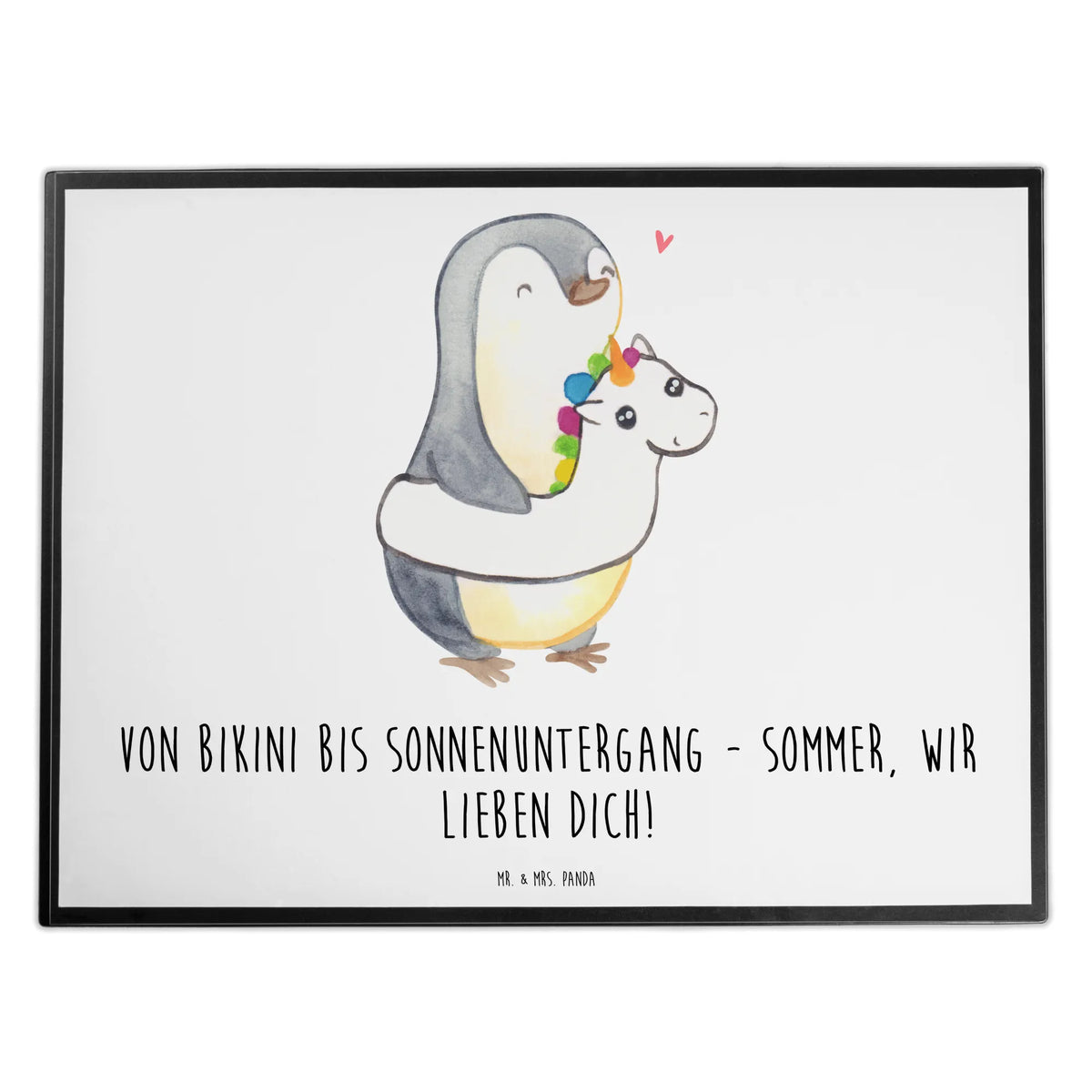 Desk pad Von Bikini bis Sonnenuntergang - Sommer, wir lieben dich! summer themes, vacation themes, products for vacationers, summer products