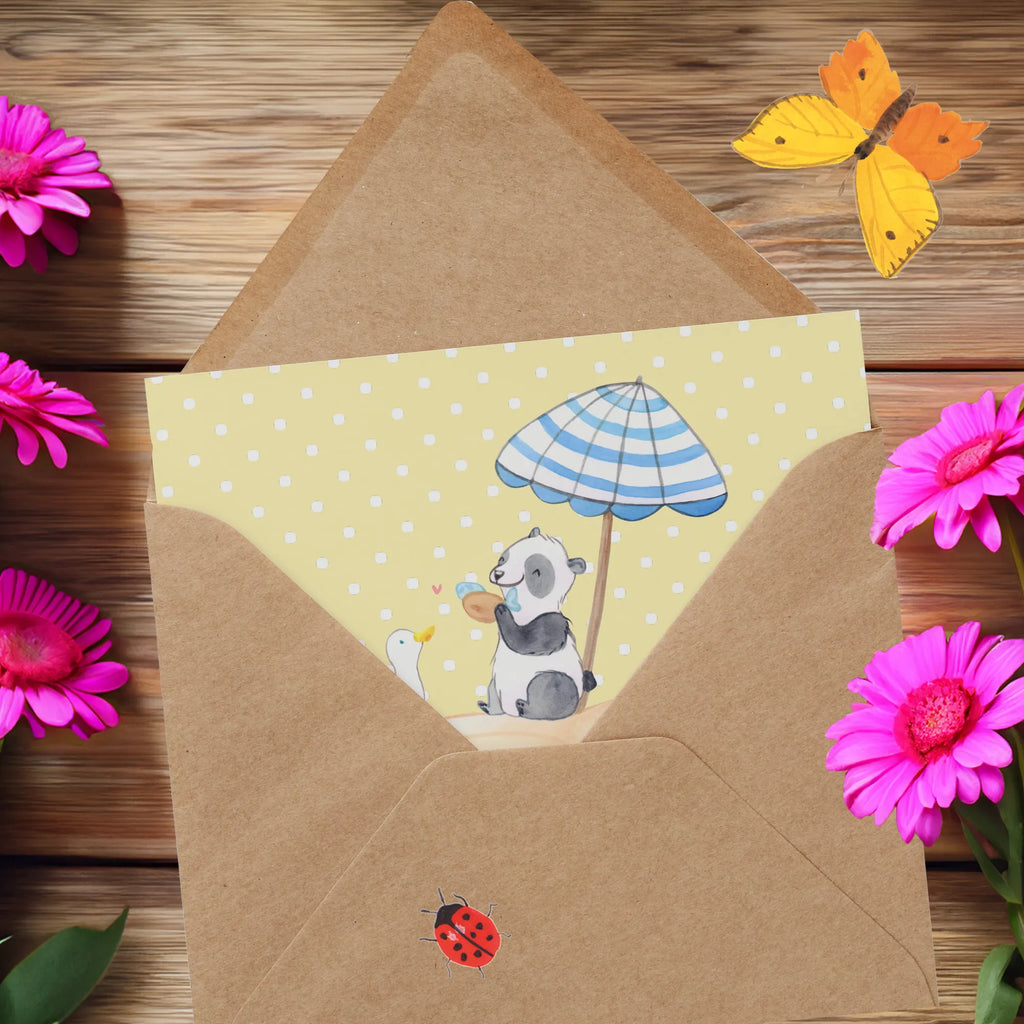 Deluxe Karte Sommer Strandtage Karte, Geburtstagskarte, Grußkarte, Hochwertige Klappkarte, Glückwunschkarte, Einladungskarte, Klappkarte, Hochwertige Grußkarte, Hochzeitskarte, Sommer, Sommermotive, Urlaubsmotive, Produkte für Urlauber, Sommer Produkte