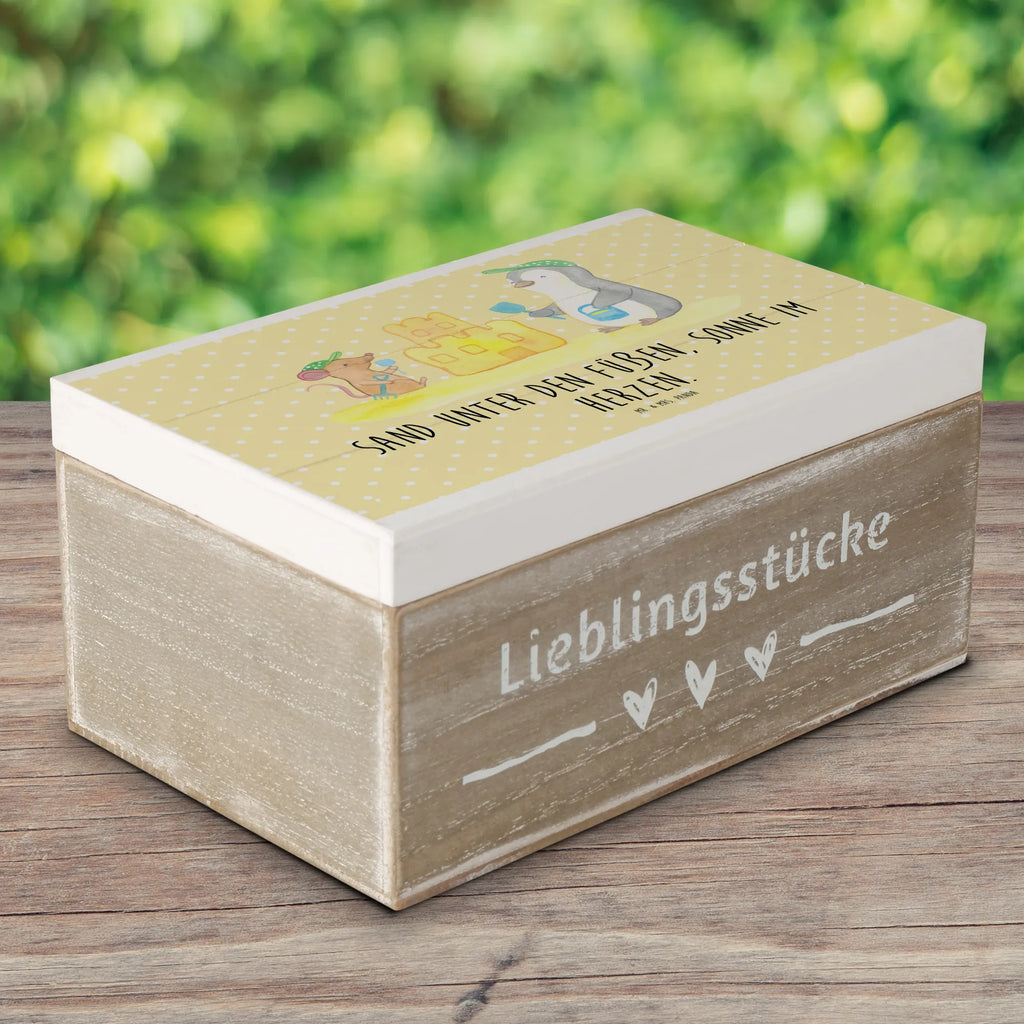 Holzkiste Sommer Meer Strand Schatzkiste, Dekokiste, XXL, Erinnerungsbox, Holzkiste, Geschenkbox, Truhe, Schatulle, Geschenkdose, Erinnerungskiste, Aufbewahrungsbox, Kiste, Sommer, Sommermotive, Urlaubsmotive, Produkte für Urlauber, Sommer Produkte