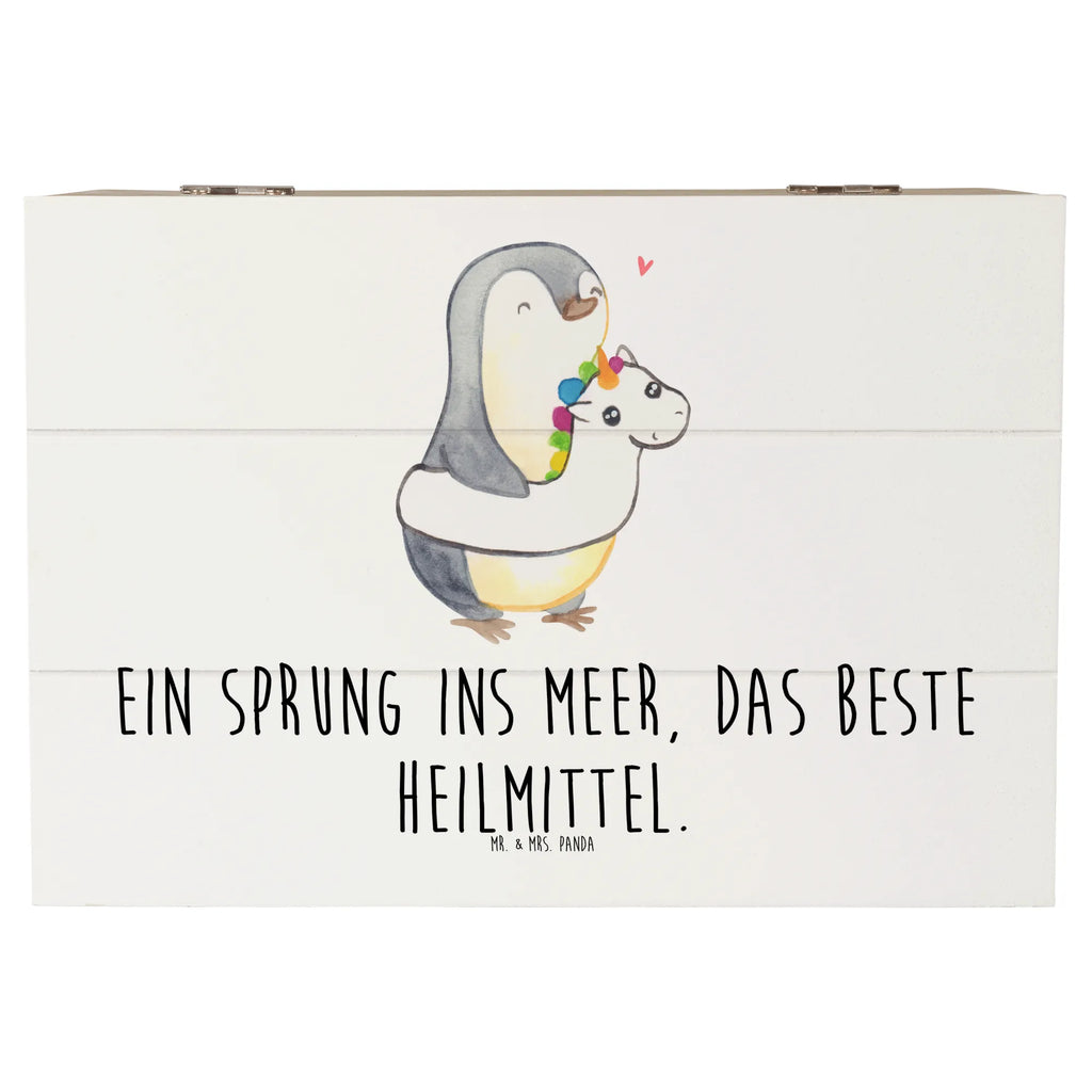 Holzkiste Sommermeerheilkraft Aufbewahrungsbox, Erinnerungsbox, Geschenkdose, Schatzkiste, Holzkiste, Dekokiste, Schatulle, XXL, Erinnerungskiste, Geschenkbox, Truhe, Kiste, Sommer, Sommermotive, Urlaubsmotive, Produkte für Urlauber, Sommer Produkte