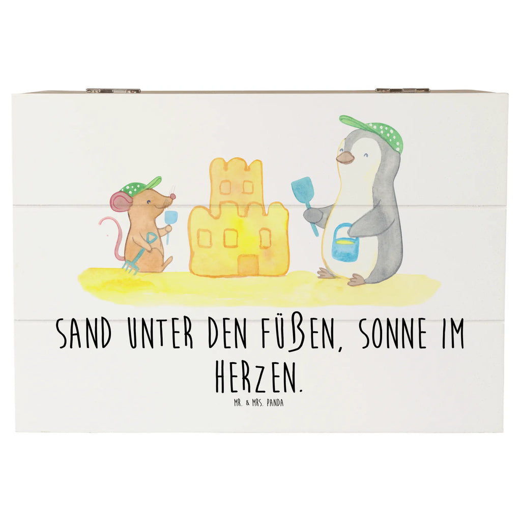 Holzkiste Sommer Meer Strand Schatzkiste, Dekokiste, XXL, Erinnerungsbox, Holzkiste, Geschenkbox, Truhe, Schatulle, Geschenkdose, Erinnerungskiste, Aufbewahrungsbox, Kiste, Sommer, Sommermotive, Urlaubsmotive, Produkte für Urlauber, Sommer Produkte