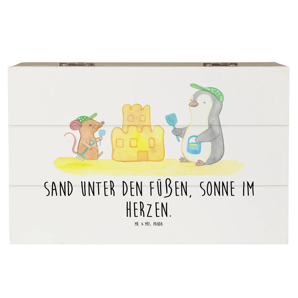 Holzkiste Sommer Meer Strand Schatzkiste, Dekokiste, XXL, Erinnerungsbox, Holzkiste, Geschenkbox, Truhe, Schatulle, Geschenkdose, Erinnerungskiste, Aufbewahrungsbox, Kiste, Sommer, Sommermotive, Urlaubsmotive, Produkte für Urlauber, Sommer Produkte