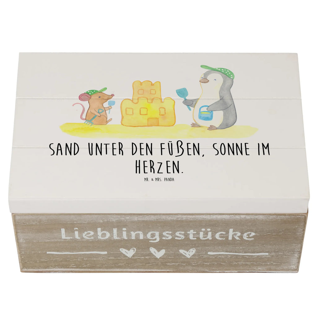 Holzkiste Sommer Meer Strand Schatzkiste, Dekokiste, XXL, Erinnerungsbox, Holzkiste, Geschenkbox, Truhe, Schatulle, Geschenkdose, Erinnerungskiste, Aufbewahrungsbox, Kiste, Sommer, Sommermotive, Urlaubsmotive, Produkte für Urlauber, Sommer Produkte