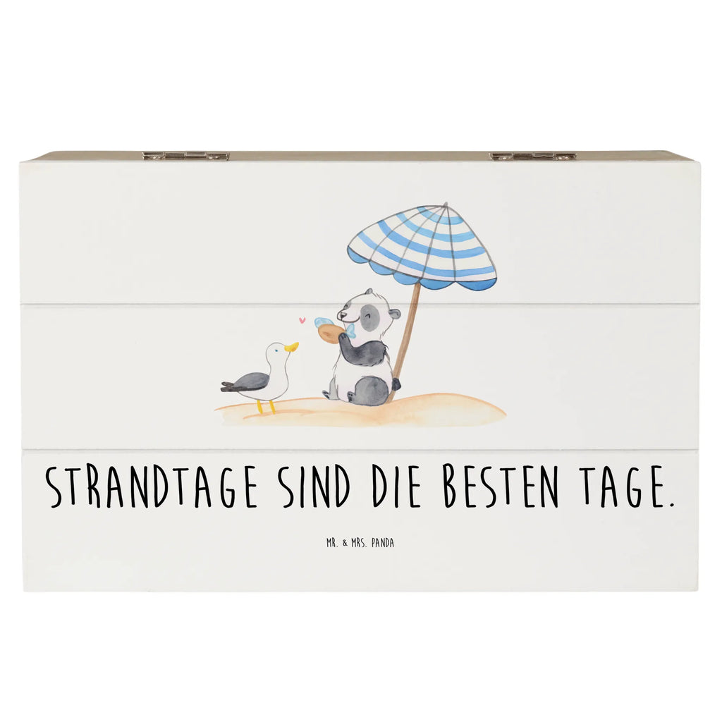 Holzkiste Sommer Strandtage Aufbewahrungsbox, Dekokiste, Erinnerungskiste, Truhe, Geschenkbox, Holzkiste, Schatulle, XXL, Kiste, Erinnerungsbox, Schatzkiste, Geschenkdose, Sommer, Sommermotive, Urlaubsmotive, Produkte für Urlauber, Sommer Produkte