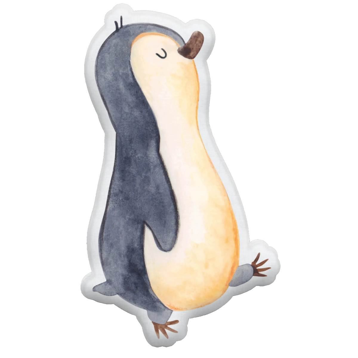 Animal Pillow Penguin march Penguin, North Pole, Winter, Penguins, late riser, sister, brother, family, early riser, penguins, penguin