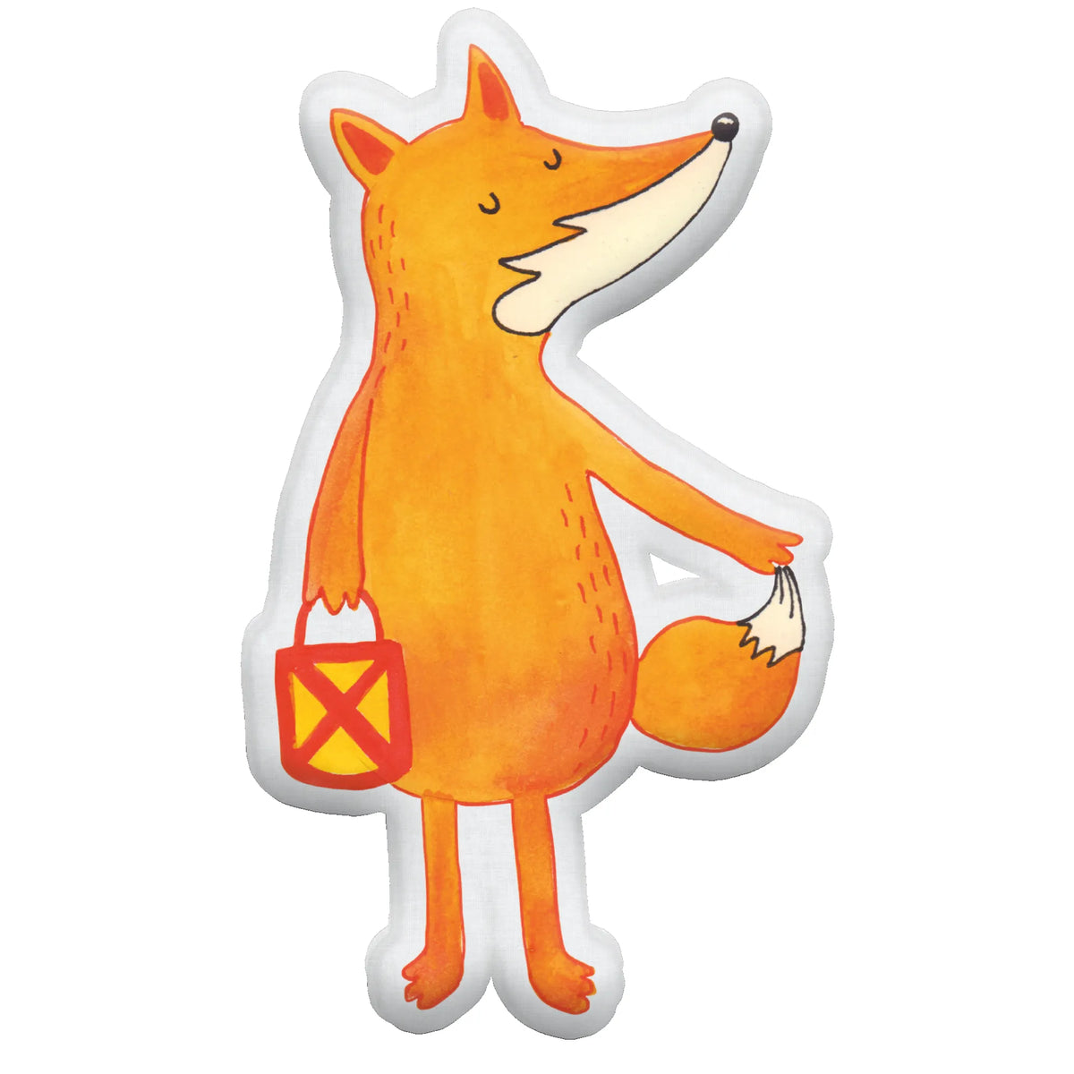 Animal Pillow Fox Lantern foxes, animal lover, clever as a fox, forest wildlife, Spell comforting, Lantern parade, Saint Martin, Lantern, Foxes, Lovesickness Spell, Cheer up, Caesar Otto Hugo Flaischlen