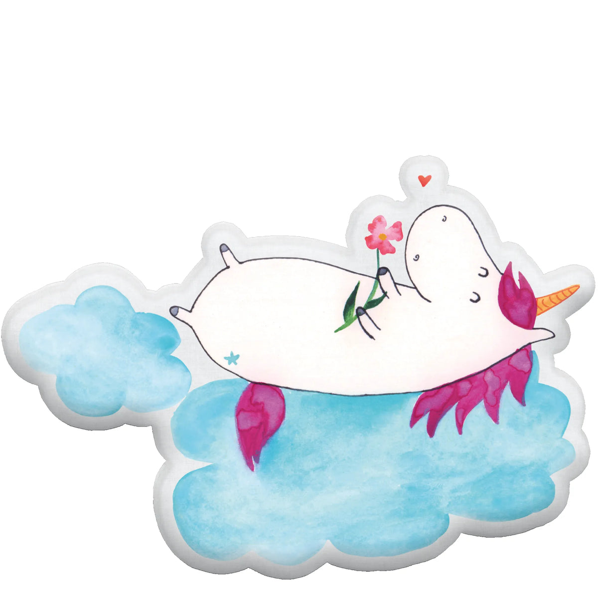 Animal Pillow unicorn In love Girlfriend present, girlfriend gift, cloud, Love Proof