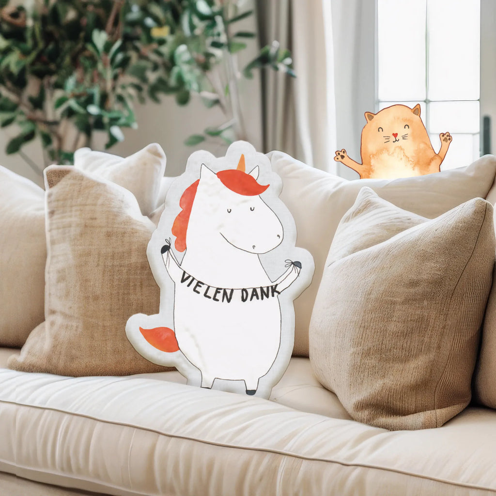 Animal Pillow unicorn Thank you very much unicorn, unicorns, thanks, thanksgiving, thank you gift, Thank you present, thank you