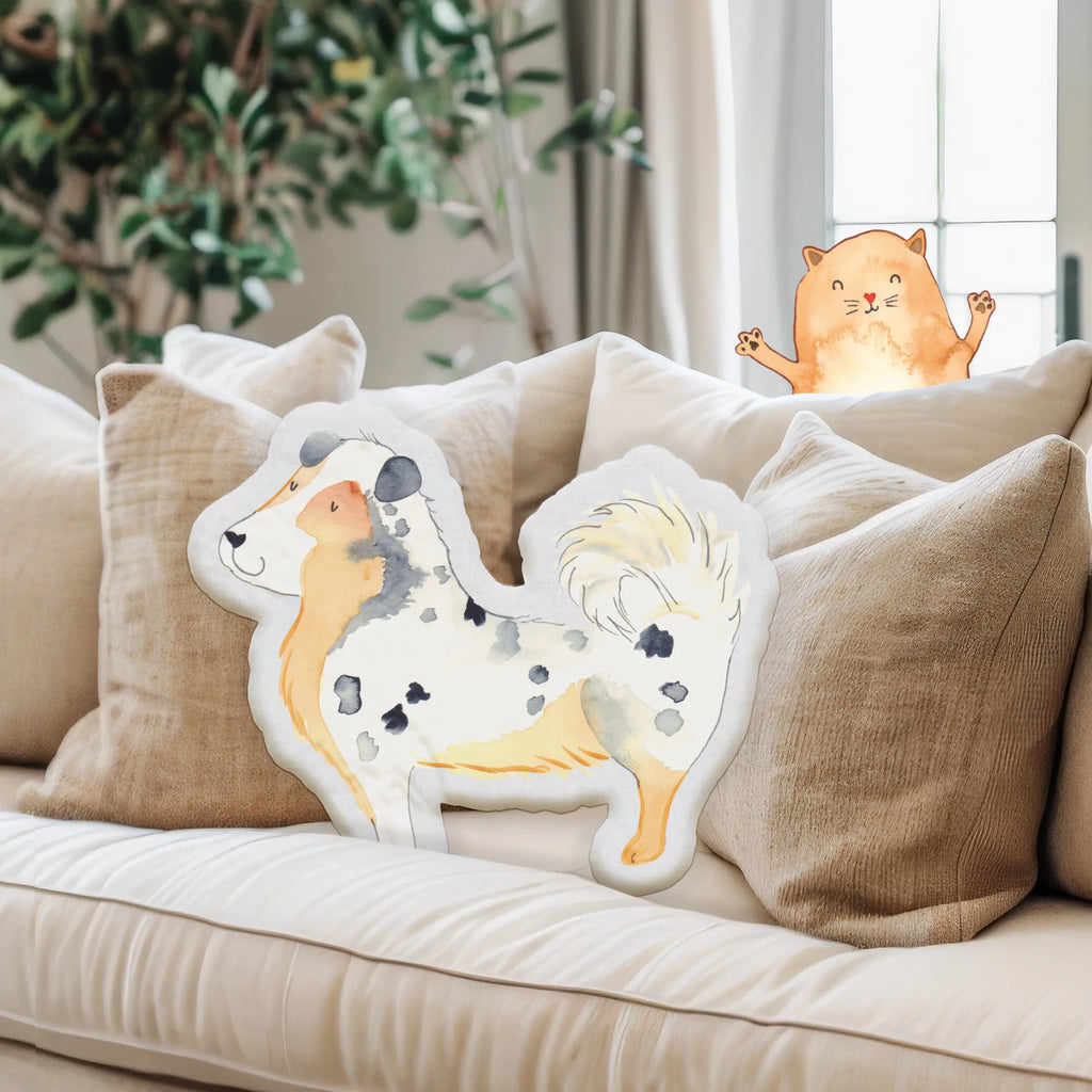 Animal Pillow Dog Australia Shepherd dog, mutt, hound, woof, dog mama, dog breed, love dogs, love for dogs, dog decorative items, bag with dog print, funny gifts for dog owners, what do you give a dog lover, Christmas gifts for dogs, gifts for dogs, dog sayings, Dog, Dog love, Sayings, Australia Shepherd, Saying, Shepherd, Family dog