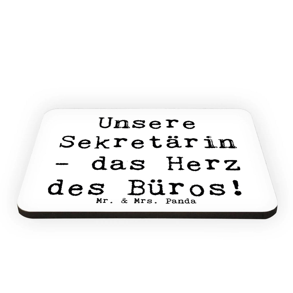 Magnet Saying Unsere Sekretärin - das Herz des Büros! Kühlschrankmagnet, Pinnwandmagnet, Souvenir Magnet, Motivmagnete, Dekomagnet, Whiteboard Magnet, Notiz Magnet, Kühlschrank Dekoration