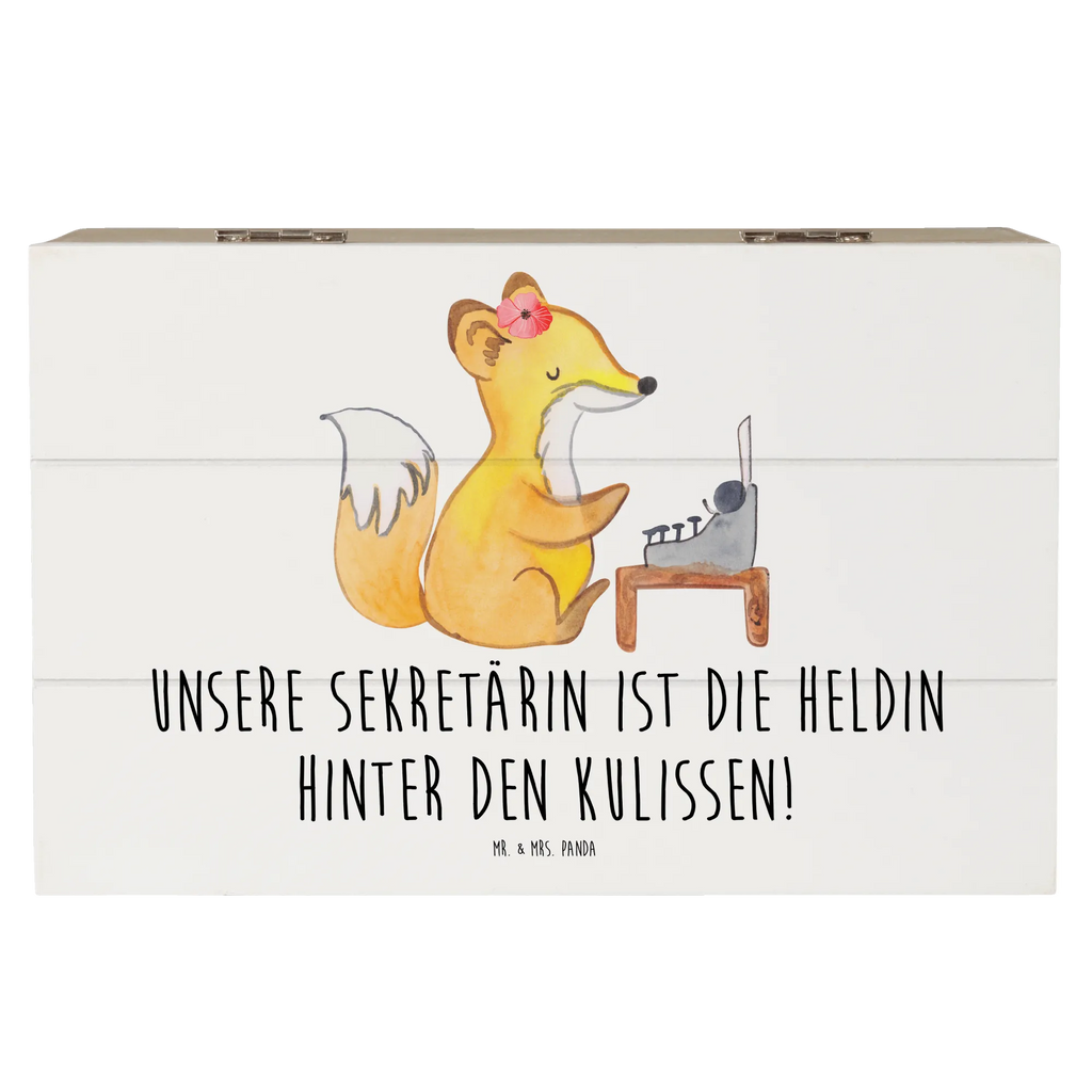 Holzkiste Sekretärin Heldin Geschenkbox, Dekokiste, Holzkiste, Schatzkiste, Schatulle, Geschenkdose, Kiste, Erinnerungsbox, XXL, Erinnerungskiste, Truhe, Aufbewahrungsbox