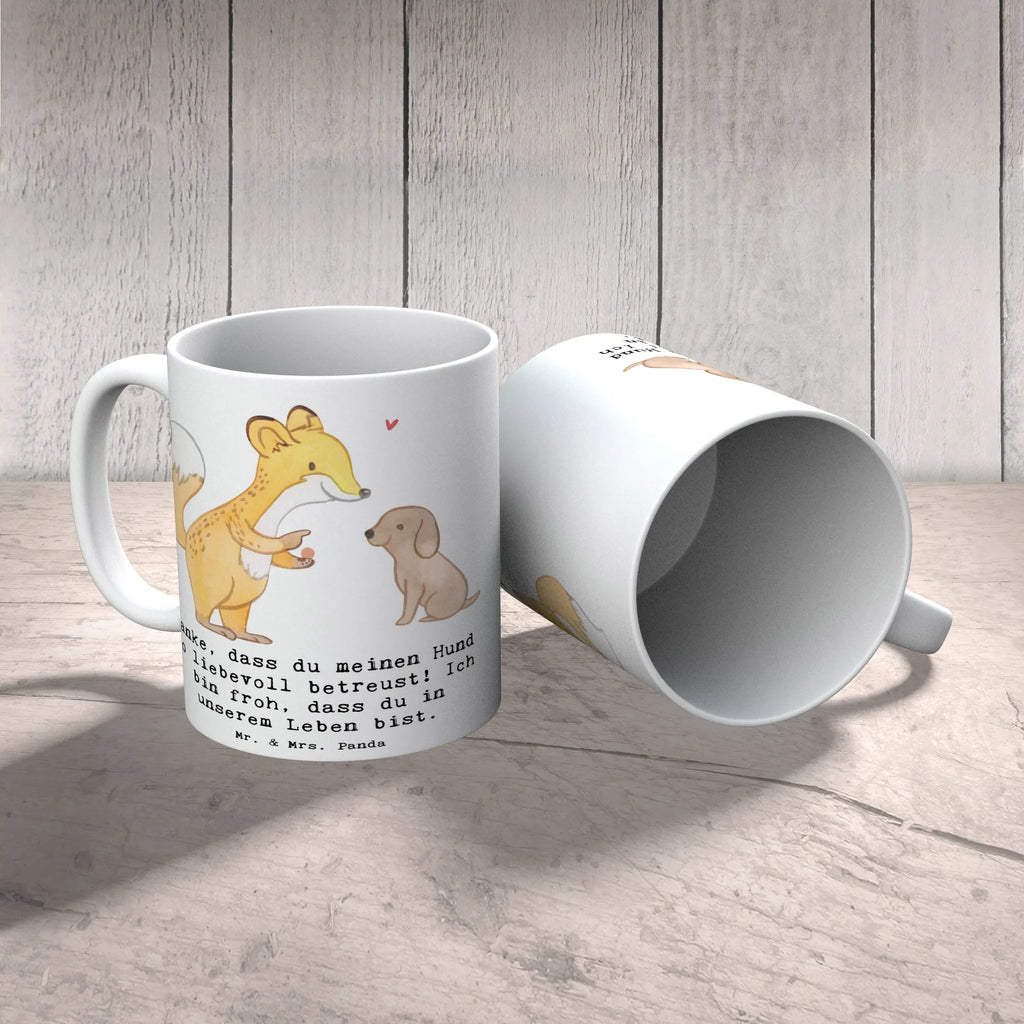 Tasse Danke Hundesitter Tasse mit Zitaten, Kaffeetasse, Keramiktasse, Geschenktasse, Porzellantasse, Bürotasse, Tasse mit Motiven, Tasse, Teetasse