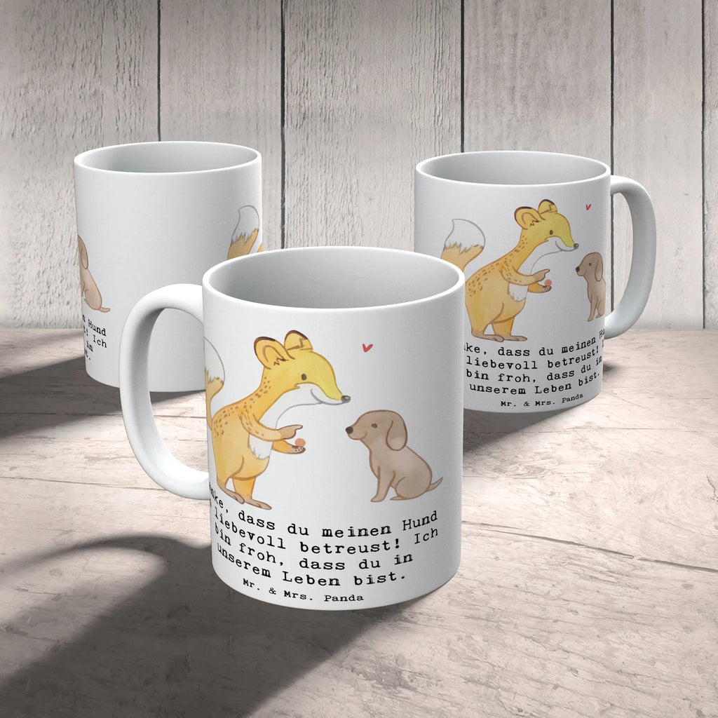 Tasse Danke Hundesitter Tasse mit Zitaten, Kaffeetasse, Keramiktasse, Geschenktasse, Porzellantasse, Bürotasse, Tasse mit Motiven, Tasse, Teetasse