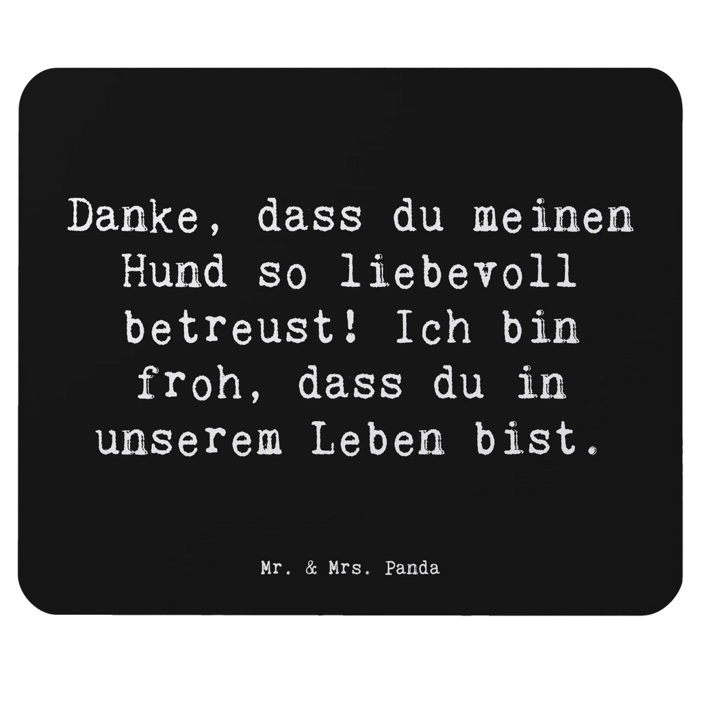 Mouse mat Saying Danke, dass du meinen Hund so liebevoll betreust! Ich bin froh, dass du in unserem Leben bist. Mousepad, Büroausstattung, Arbeitszimmer, Einzigartiges Mauspad, Mauspad, Mauspad Büro, Mausunterlage, Designer Mauspad, Computer zubehör, PC Zubehör