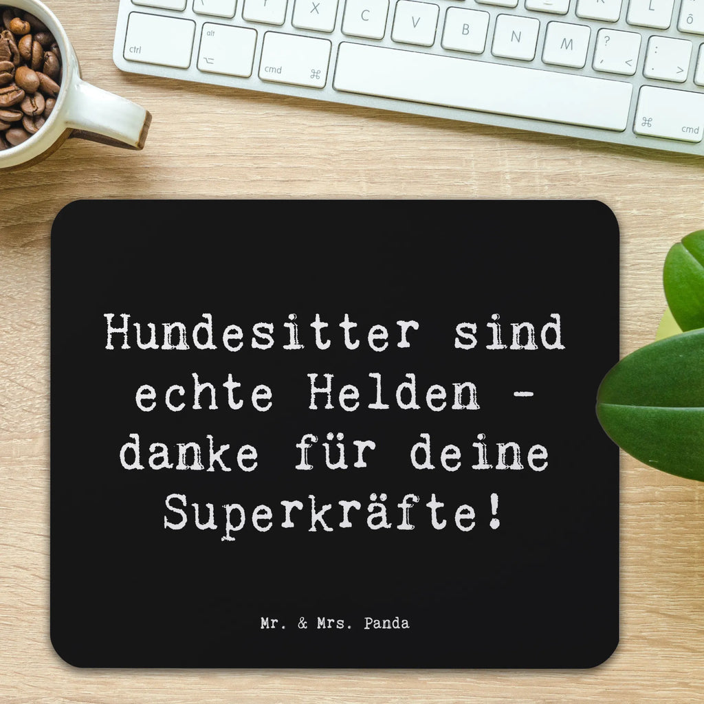 Mouse mat Saying Hundesitter sind echte Helden - danke für deine Superkräfte! Computer zubehör, Arbeitszimmer, Designer Mauspad, Einzigartiges Mauspad, Büroausstattung, Mousepad, Mausunterlage, Mauspad, PC Zubehör, Mauspad Büro