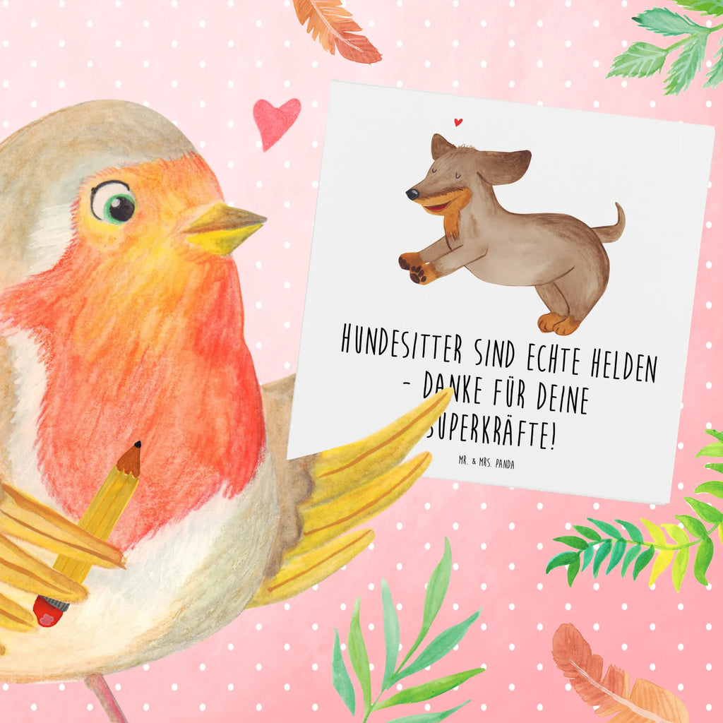 Deluxe Karte Hundesitter Helden anlasskarte, faltkarte, Klappkarte, doppelkarte, Glückwunschkarte, Grußkarte, wanddeko, liebe, glück, sprüche, geschenkideen, alltag verschönern, lebensweisheiten, schöne sprüche, wohnaccessoires, motivation, zitate, nachhaltige geschenke, sprüche sammlung, inspiration, shopify, freude, spruch kollektion, mr and mrs panda, Dekoration, Lächeln, Kreativ, Einzigartig