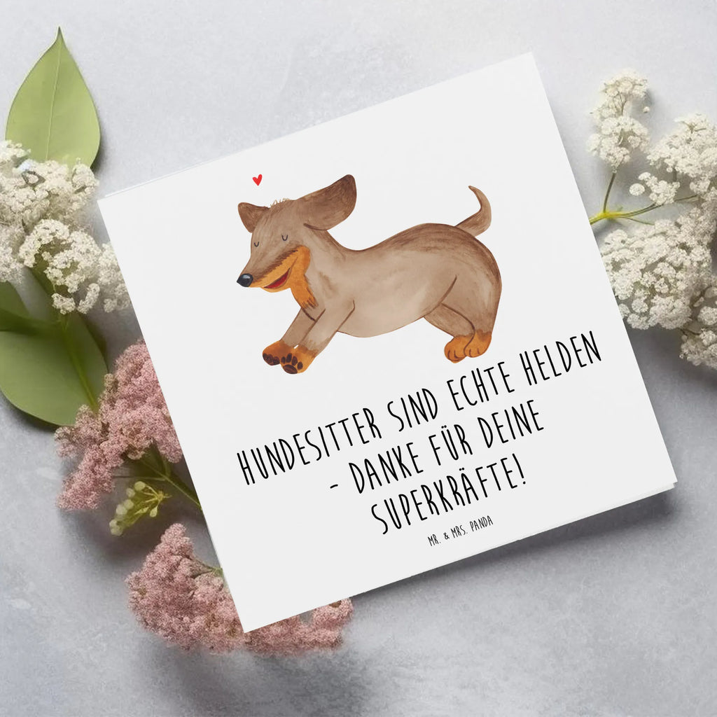Deluxe Karte Hundesitter Helden anlasskarte, faltkarte, Klappkarte, doppelkarte, Glückwunschkarte, Grußkarte, wanddeko, liebe, glück, sprüche, geschenkideen, alltag verschönern, lebensweisheiten, schöne sprüche, wohnaccessoires, motivation, zitate, nachhaltige geschenke, sprüche sammlung, inspiration, shopify, freude, spruch kollektion, mr and mrs panda, Dekoration, Lächeln, Kreativ, Einzigartig
