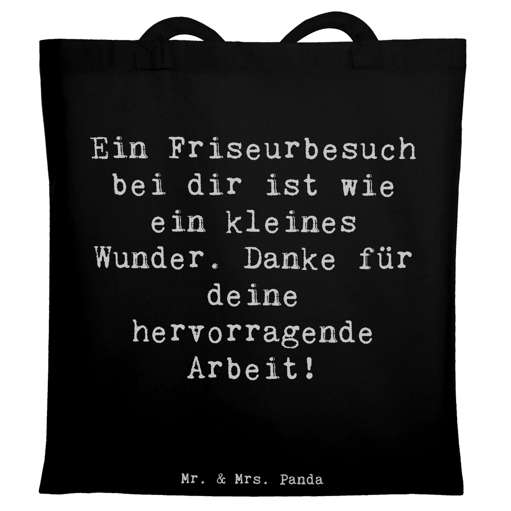 Tote bag Saying Ein Friseurbesuch bei dir ist wie ein kleines Wunder. Danke für deine hervorragende Arbeit! Beuteltasche, Beutel, Einkaufstasche, Jutebeutel, Stoffbeutel, Tasche, Shopper, Umhängetasche, Strandtasche, Schultertasche, Stofftasche, Tragetasche, Badetasche, Jutetasche, Einkaufstüte, Laptoptasche