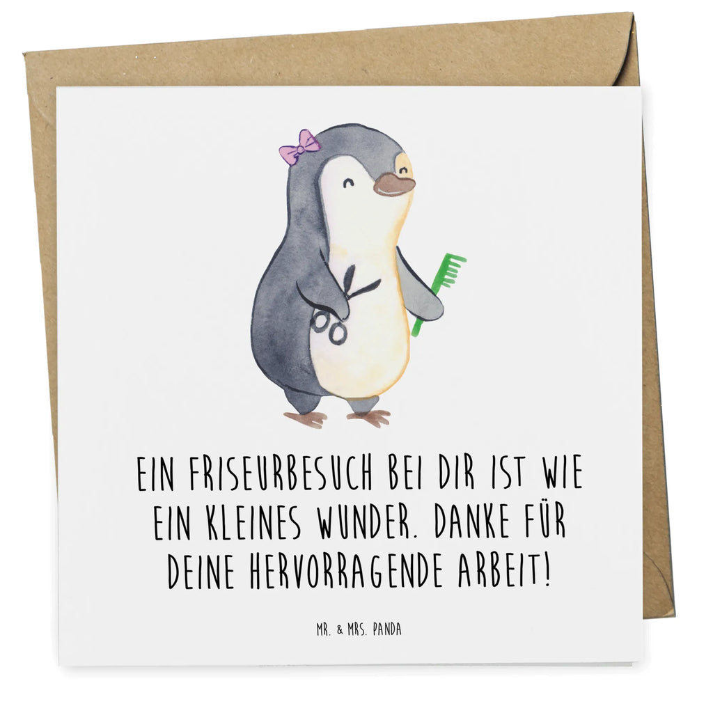Deluxe Card Ein Friseurbesuch bei dir ist wie ein kleines Wunder. Danke für deine hervorragende Arbeit! Hochwertige Grußkarte, Einladungskarte, Karte, Klappkarte, Hochwertige Klappkarte, Hochzeitskarte, Glückwunschkarte, Geburtstagskarte, Grußkarte
