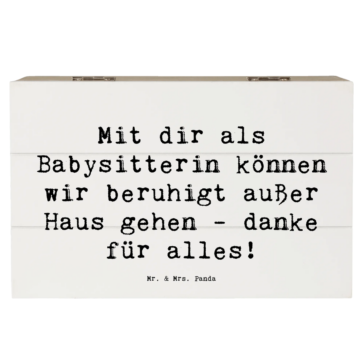Wooden chest Saying Mit dir als Babysitterin können wir beruhigt außer Haus gehen - danke für alles! Aufbewahrungsbox aus Holz, Kiste, Holztruhe, fotobox, aufbewahrungskiste mit deckel, geschenkkiste, Holzbox mit Deckel, schatzkiste holz, geschenkbox holz, Holzbox, Erinnerungskiste, Schatulle, schmuckbox, Truhe, holzschatulle, geschenkbox mit deckel, holzschachtel, truhe holz, holzkästchen, fotokiste, Aufbewahrungskiste, box holz, Holz Aufbewahrungsbox, Aufbewahrungsbox Holz, Geschenkbox, Aufbewahrungstruhe, Schatzkiste, Kiste mit Deckel, erinnerungsbox holz, Erinnerungsbox, Holzkiste mit Deckel, Holzkiste, schatztruhe, Box, Box aus Holz, schmucktruhe, schmuckkiste, truhe mit deckel, kiste holz, wanddeko, Dekoration, sprüche, zitate, spruch kollektion, inspiration, motivation, lebensweisheiten, geschenkideen, wohnaccessoires, sprüche sammlung, schöne sprüche, glück, liebe, freude, Lächeln, alltag verschönern, nachhaltige geschenke, Kreativ, Einzigartig, shopify, mr and mrs panda