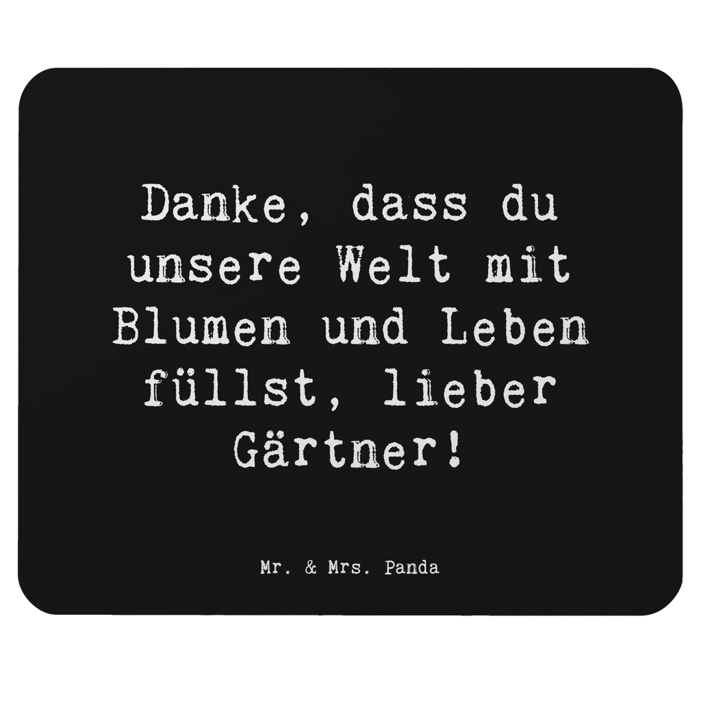 Mouse mat Saying Danke, dass du unsere Welt mit Blumen und Leben füllst, lieber Gärtner! Mousepad, Designer Mauspad, Mauspad, PC Zubehör, Computer zubehör, Arbeitszimmer, Mauspad Büro, Mausunterlage, Einzigartiges Mauspad, Büroausstattung