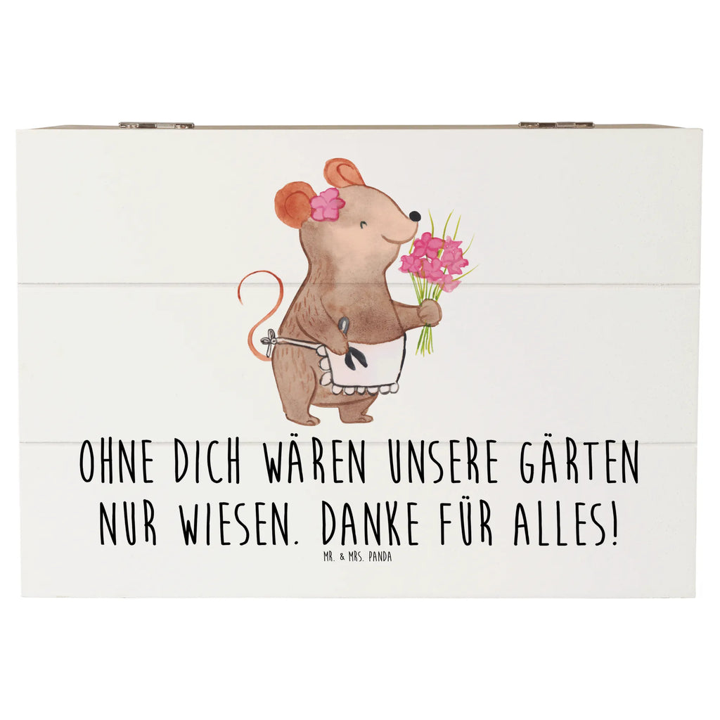 Wooden chest Ohne dich wären unsere Gärten nur Wiesen. Danke für alles! Truhe, Schatzkiste, Geschenkdose, Dekokiste, XXL, Geschenkbox, Erinnerungskiste, Schatulle, Kiste, Aufbewahrungsbox, Erinnerungsbox, Holzkiste