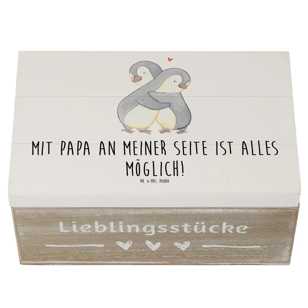 Holzkiste Papa Möglichmacher XXL, Dekokiste, Geschenkdose, Kiste, Aufbewahrungsbox, Schatulle, Truhe, Geschenkbox, Erinnerungsbox, Holzkiste, Erinnerungskiste, Schatzkiste