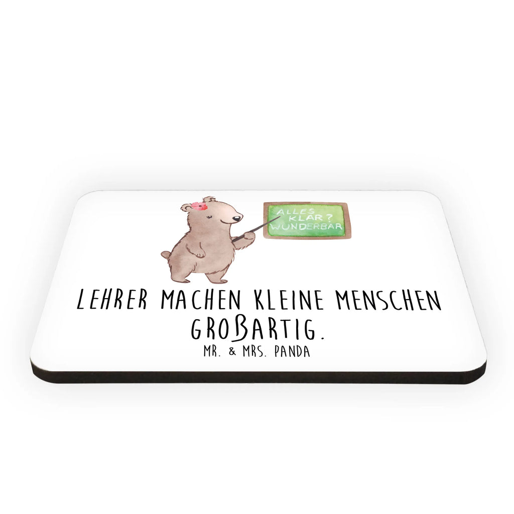 Magnet Lehrer machen kleine Menschen großartig. Whiteboard Magnet, Pinnwandmagnet, Kühlschrankmagnet, Motivmagnete, Notiz Magnet, Dekomagnet, Souvenir Magnet, Kühlschrank Dekoration, sprüche, zitate, spruch kollektion, inspiration, motivation, lebensweisheiten, geschenkideen, wanddeko, wohnaccessoires, sprüche sammlung, schöne sprüche, glück, liebe, freude, lächeln, alltag verschönern, nachhaltige geschenke, dekoration, kreativ, einzigartig, shopify, mr and mrs panda