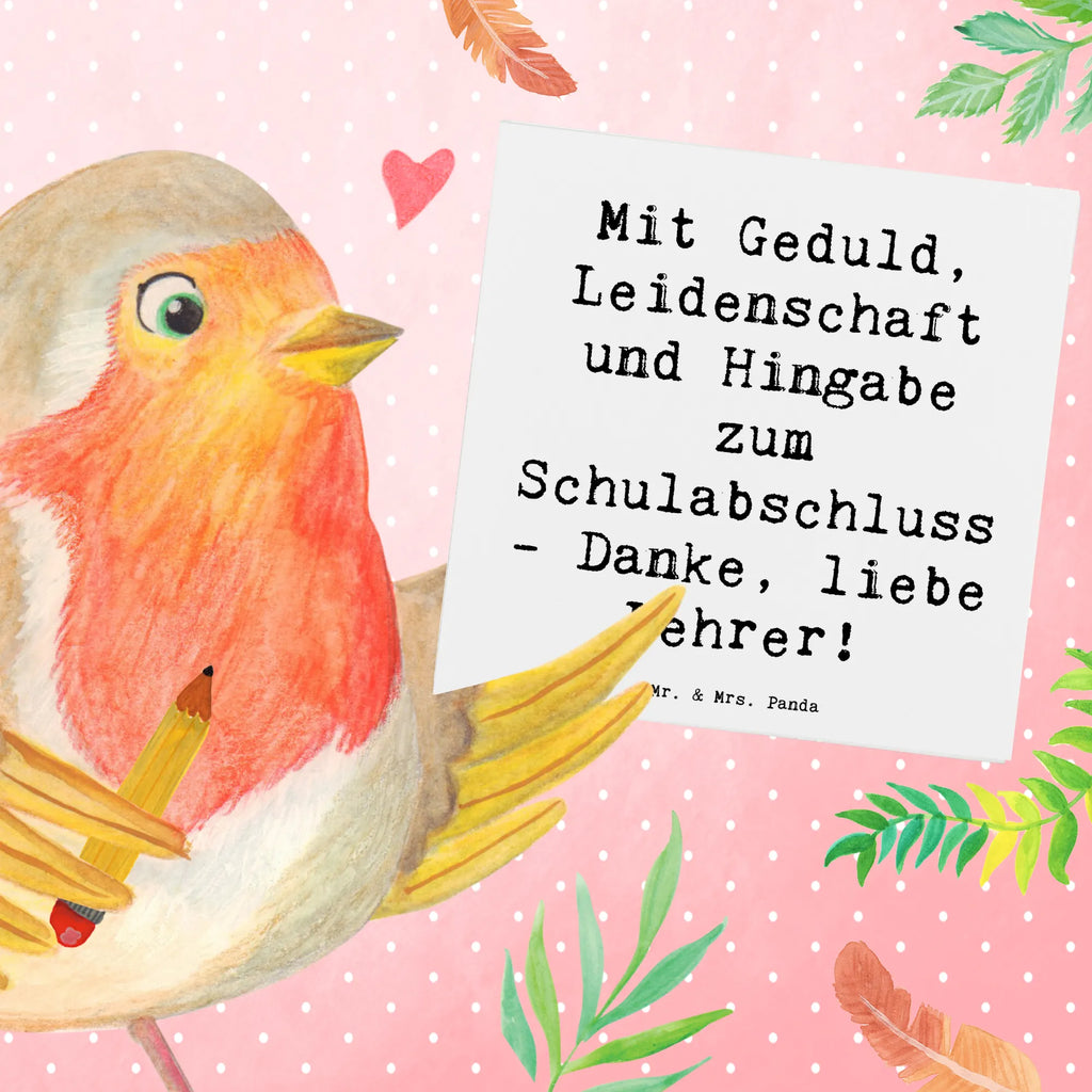 Deluxe Karte Spruch Danke Lehrer Grußkarte, Hochzeitskarte, Glückwunschkarte, Geburtstagskarte, Einladungskarte, Hochwertige Klappkarte, Klappkarte, Karte, Hochwertige Grußkarte