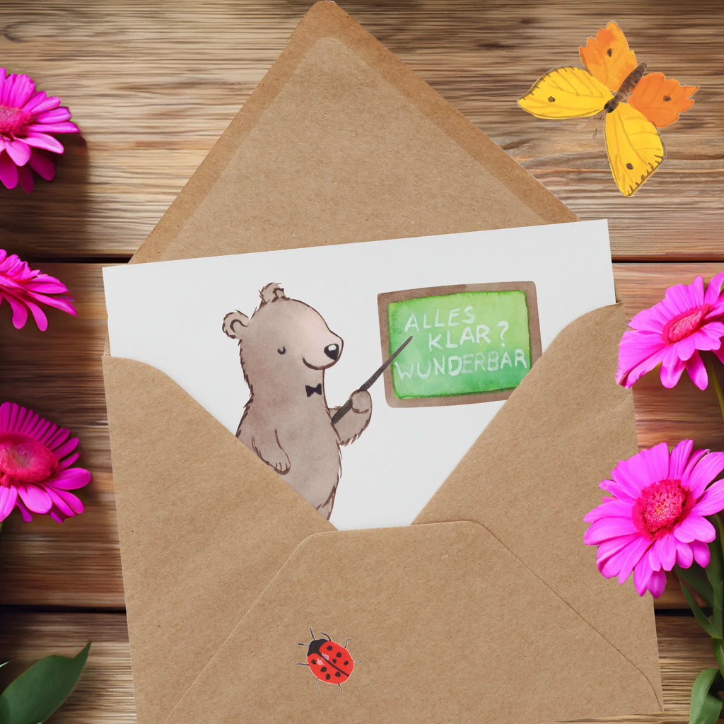 Deluxe Karte Danke Lehrer Hochzeitskarte, Hochwertige Grußkarte, Glückwunschkarte, Karte, Einladungskarte, Klappkarte, Grußkarte, Geburtstagskarte, Hochwertige Klappkarte