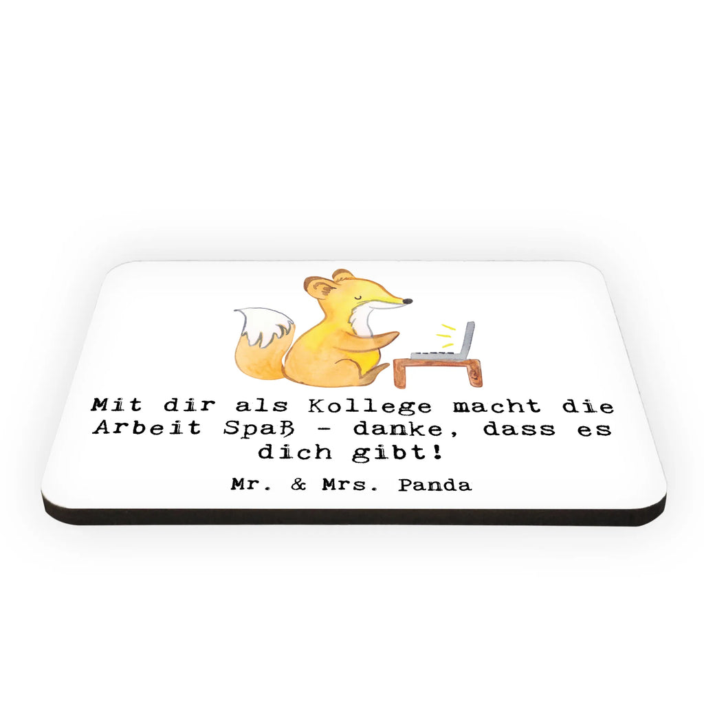 Magnet Mit dir als Kollege macht die Arbeit Spaß - danke, dass es dich gibt! Dekomagnet, Pinnwandmagnet, Motivmagnete, Souvenir Magnet, Kühlschrank Dekoration, Notiz Magnet, Whiteboard Magnet, Kühlschrankmagnet