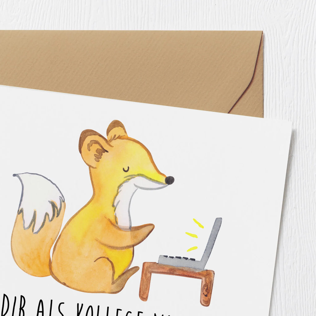 Deluxe Karte Kollege Freude Hochwertige Grußkarte, Klappkarte, Karte, Geburtstagskarte, Glückwunschkarte, Einladungskarte, Grußkarte, Hochwertige Klappkarte, Hochzeitskarte