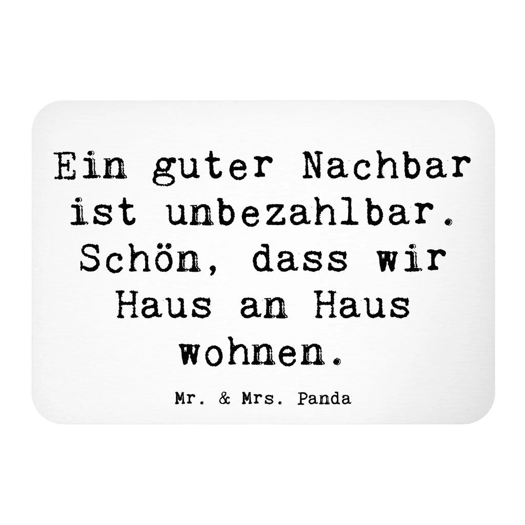 Magnet Saying Ein guter Nachbar ist unbezahlbar. Schön, dass wir Haus an Haus wohnen. Motivmagnete, Dekomagnet, Notiz Magnet, Kühlschrank Dekoration, Pinnwandmagnet, Kühlschrankmagnet, Whiteboard Magnet, Souvenir Magnet
