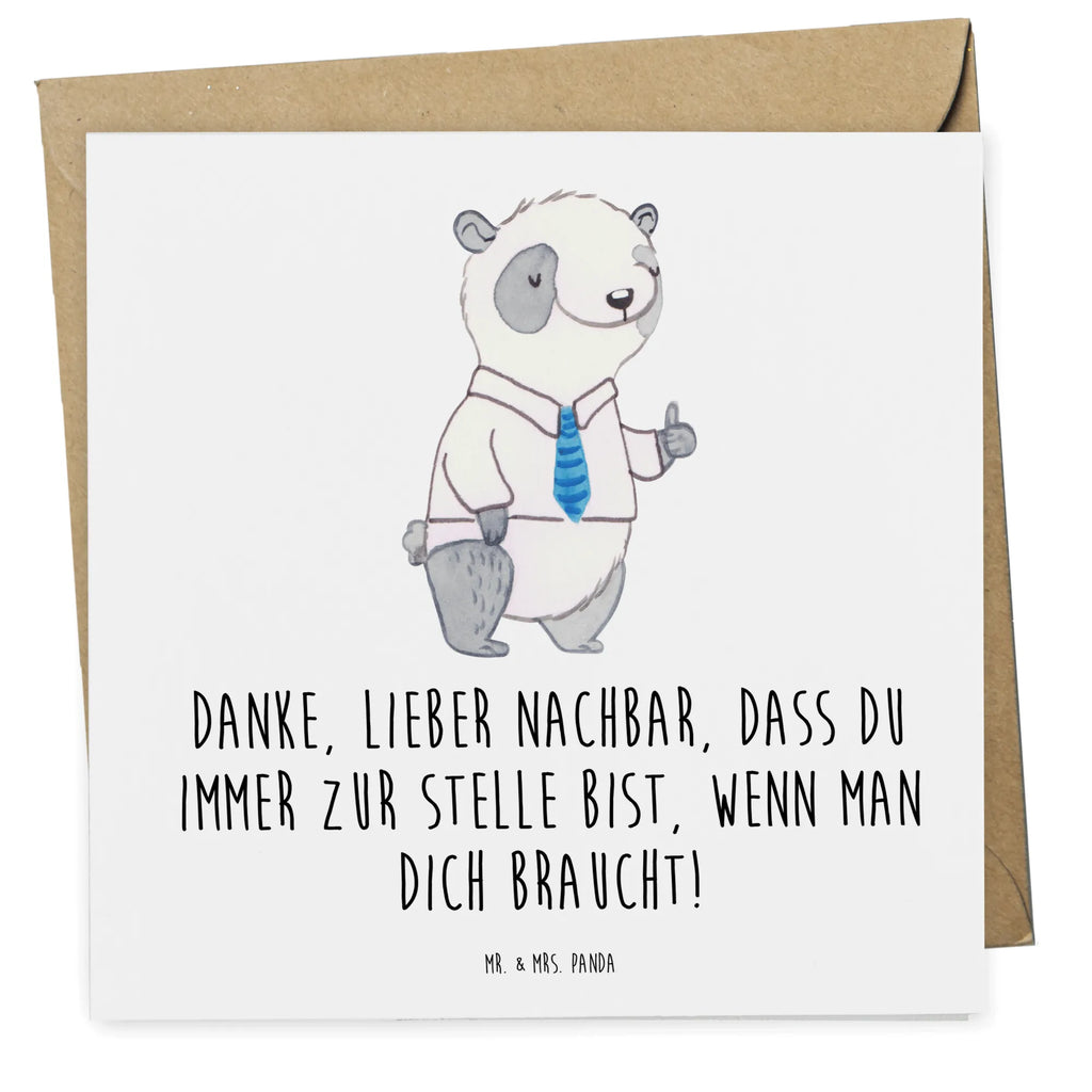 Deluxe Card Danke, lieber Nachbar, dass du immer zur Stelle bist, wenn man dich braucht! Glückwunschkarte, Grußkarte, Einladungskarte, Klappkarte, Karte, Geburtstagskarte, Hochzeitskarte, Hochwertige Grußkarte, Hochwertige Klappkarte