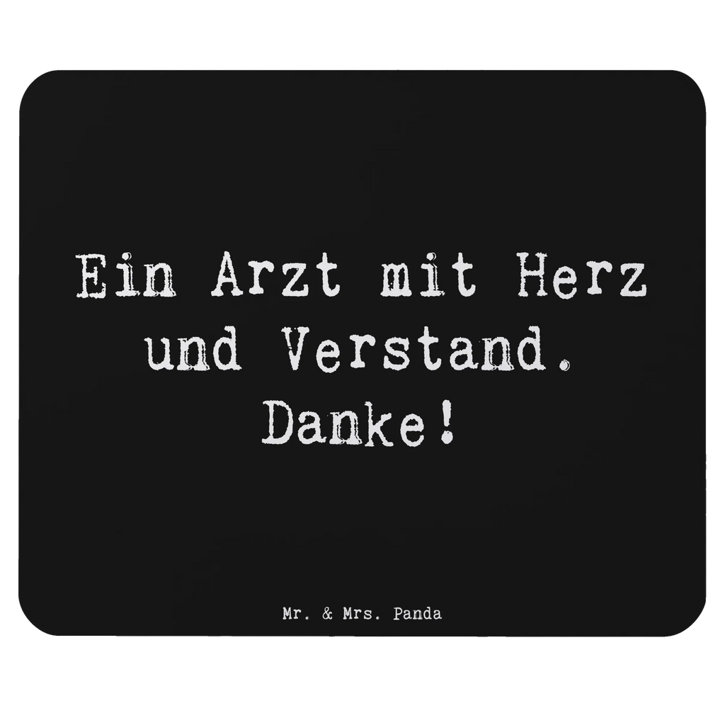 Mouse mat Saying Ein Arzt mit Herz und Verstand. Danke! Mauspad, Einzigartiges Mauspad, Mauspad Büro, Büroausstattung, Designer Mauspad, Mausunterlage, Computer zubehör, Arbeitszimmer, Mousepad, PC Zubehör