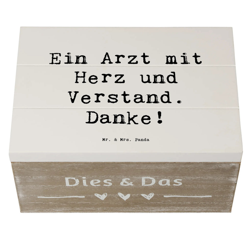 Holzkiste Ein Arzt mit Herz und Verstand. Danke! Holzkiste, Kiste, Schatzkiste, Truhe, Schatulle, XXL, Erinnerungsbox, Erinnerungskiste, Dekokiste, Aufbewahrungsbox, Geschenkbox, Geschenkdose