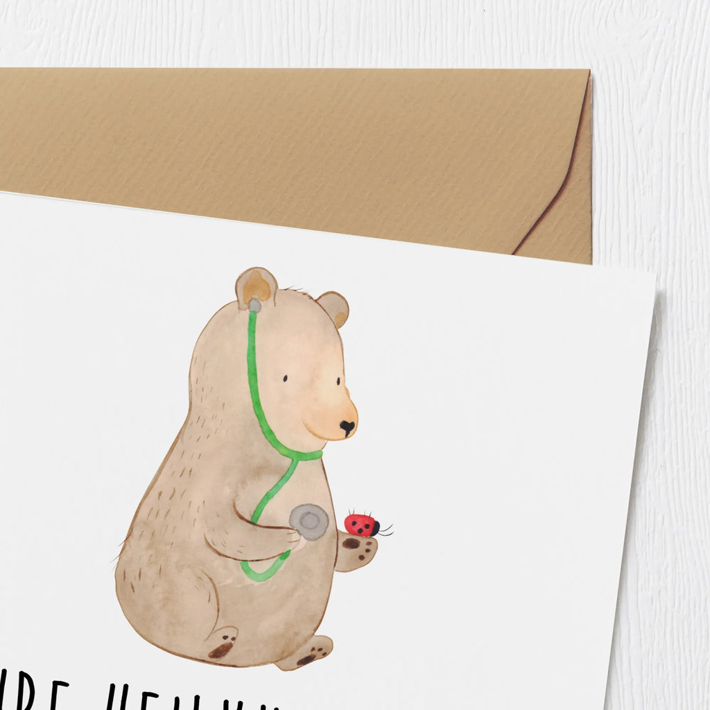 Deluxe Karte Arzt Segen Hochwertige Klappkarte, Hochwertige Grußkarte, Geburtstagskarte, Glückwunschkarte, Hochzeitskarte, Klappkarte, Karte, Einladungskarte, Grußkarte