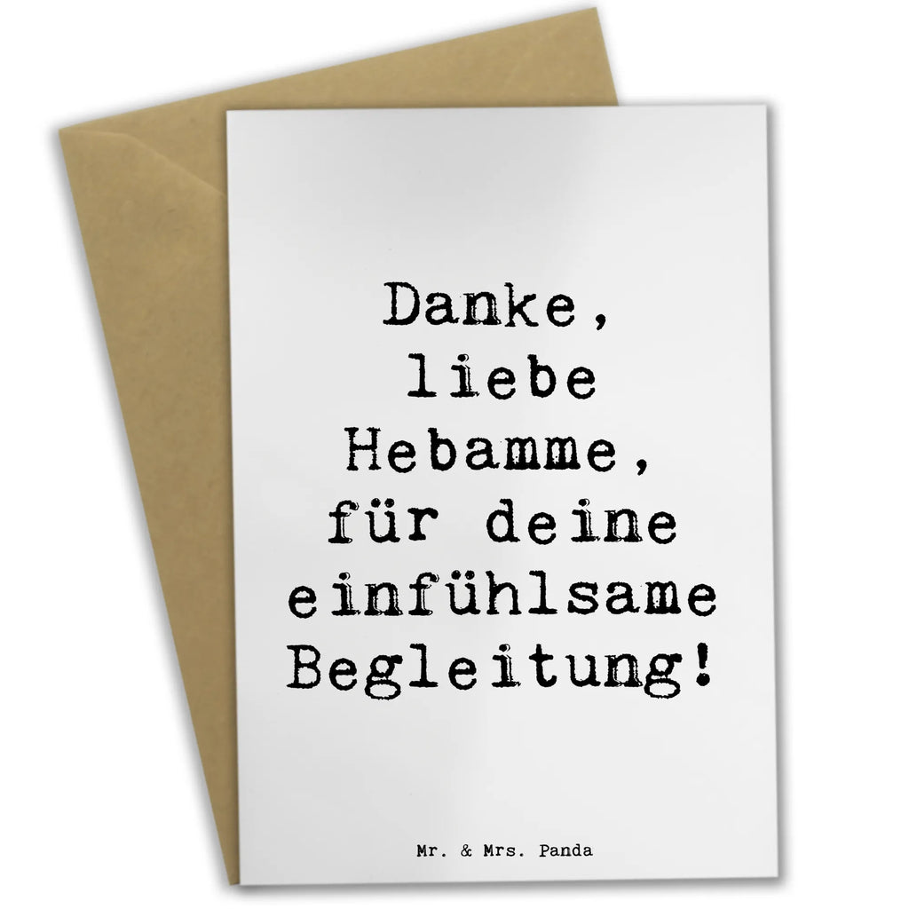 Grußkarte Spruch Liebe Hebamme Karte, Grußkarte, Hochzeitskarte, Glückwunschkarte, Ansichtskarten, Einladungskarte, Geburtstagskarte, Klappkarte