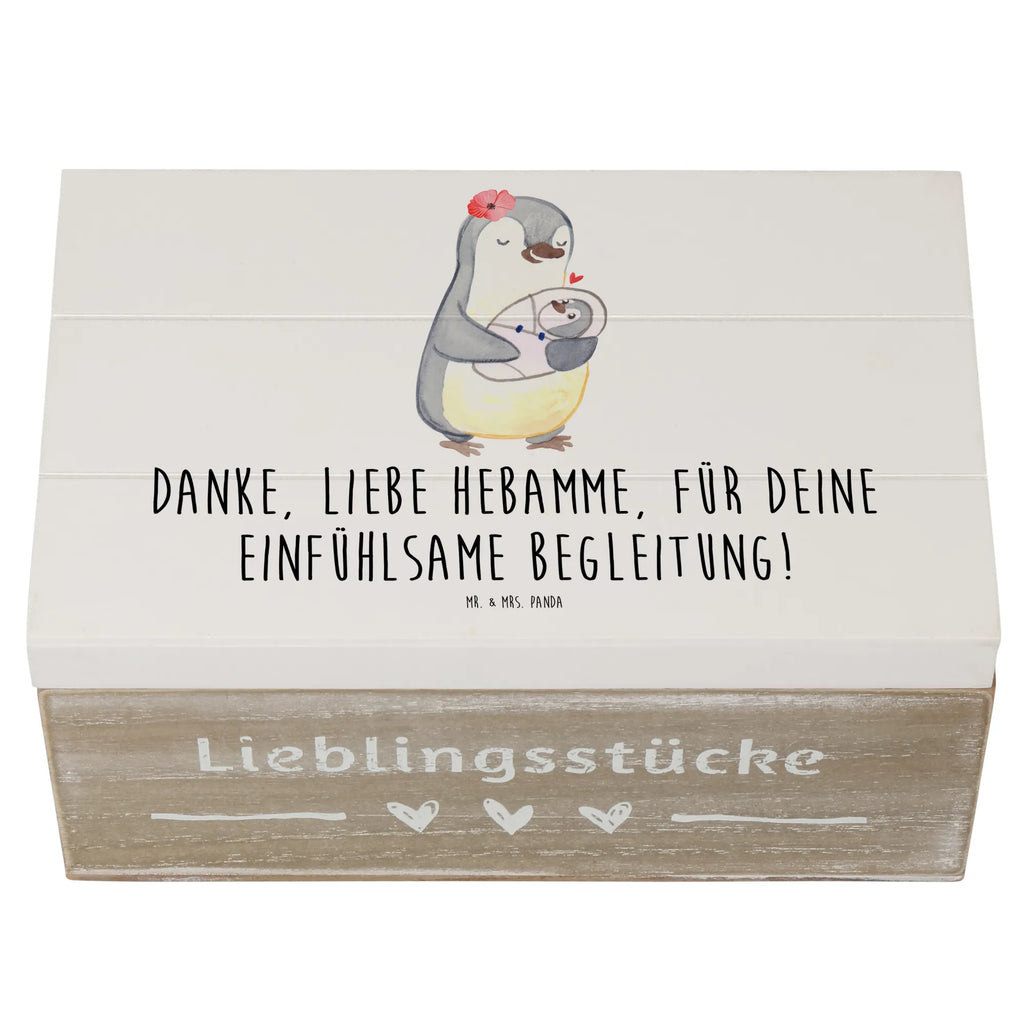 Wooden chest Danke, liebe Hebamme, für deine einfühlsame Begleitung! Kiste, Schatzkiste, Erinnerungsbox, Holzkiste, Geschenkbox, Erinnerungskiste, Dekokiste, Aufbewahrungsbox, Truhe, XXL, Geschenkdose, Schatulle, sprüche, zitate, spruch kollektion, inspiration, motivation, lebensweisheiten, geschenkideen, wanddeko, wohnaccessoires, sprüche sammlung, schöne sprüche, glück, liebe, freude, lächeln, alltag verschönern, nachhaltige geschenke, dekoration, kreativ, einzigartig, shopify, mr and mrs panda
