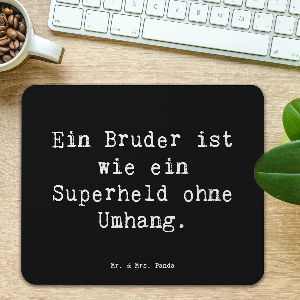 Mauspad Spruch Bruder Superheld Büroausstattung, Mauspad Büro, Computer zubehör, Mauspad, Arbeitszimmer, PC Zubehör, Mousepad, Mausunterlage, Einzigartiges Mauspad, Designer Mauspad